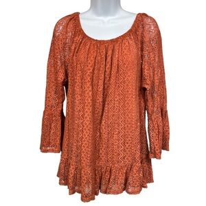 Cupio EUC Lace Blouse XL